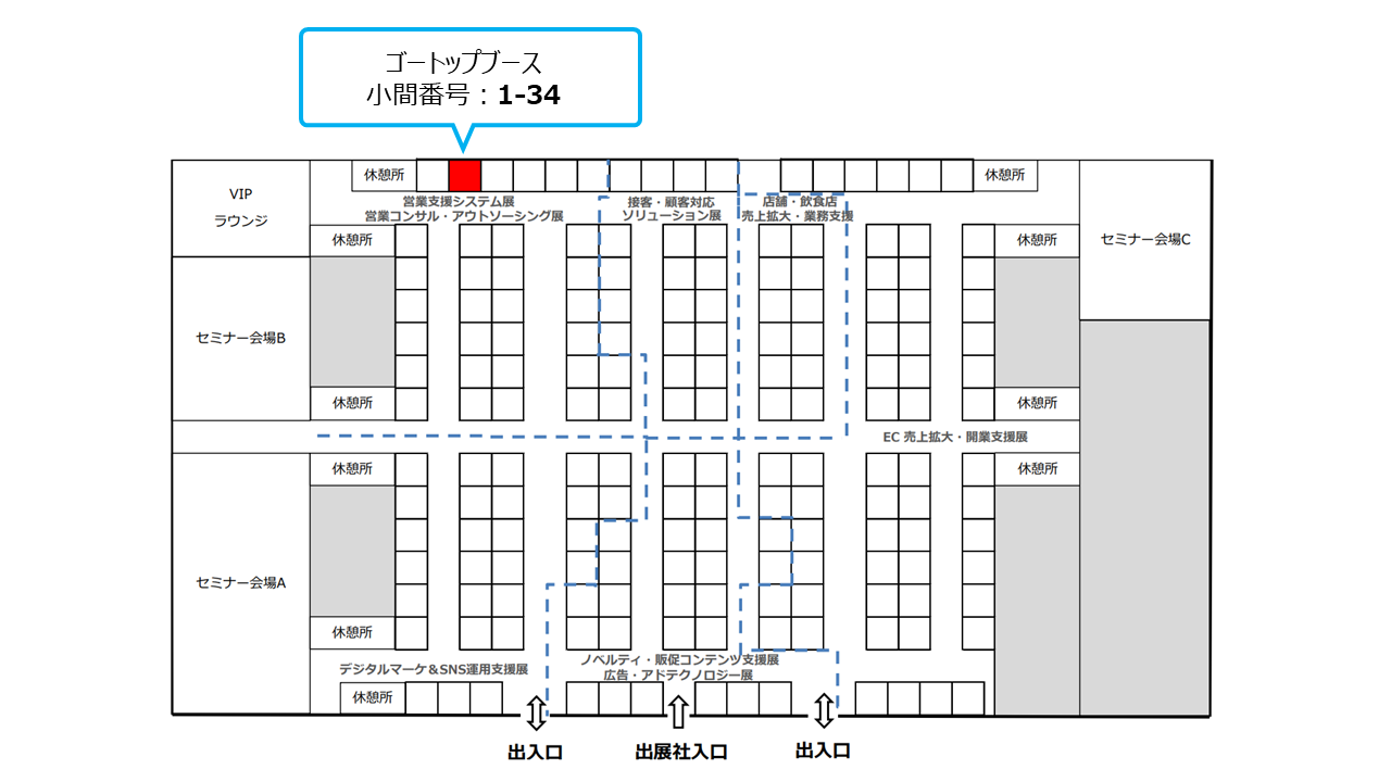 ブース位置